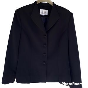 Nordstrom Women’s Black Blazer Petite Coat